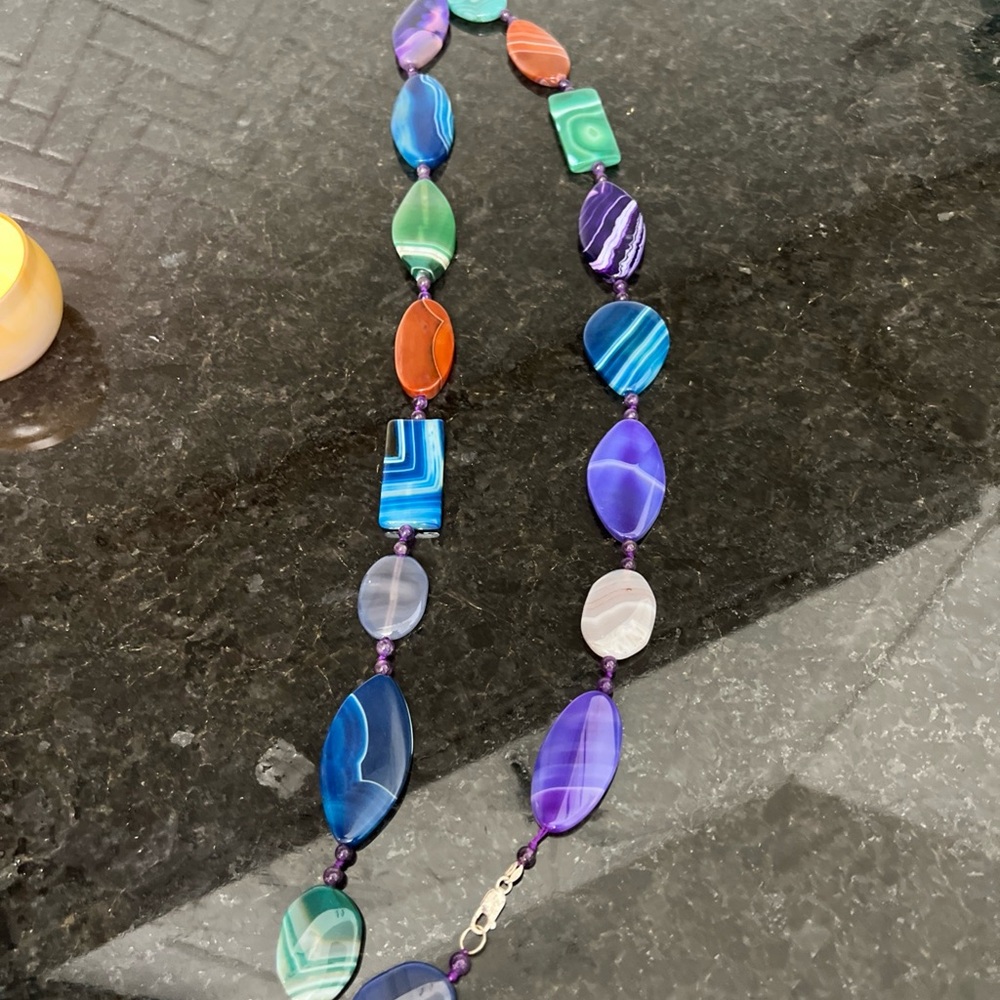 Multicolor Gemstone Necklace